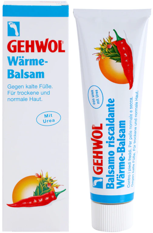 Gehwol Classic Warming Foot Balm met hydraterende werking voor de normale tot droge huid