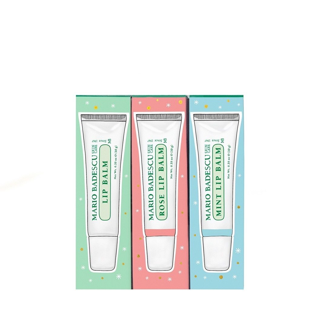Mario Badescu lūpų priežiūros dovanos lūpų balzamų trio – 1 Stück
