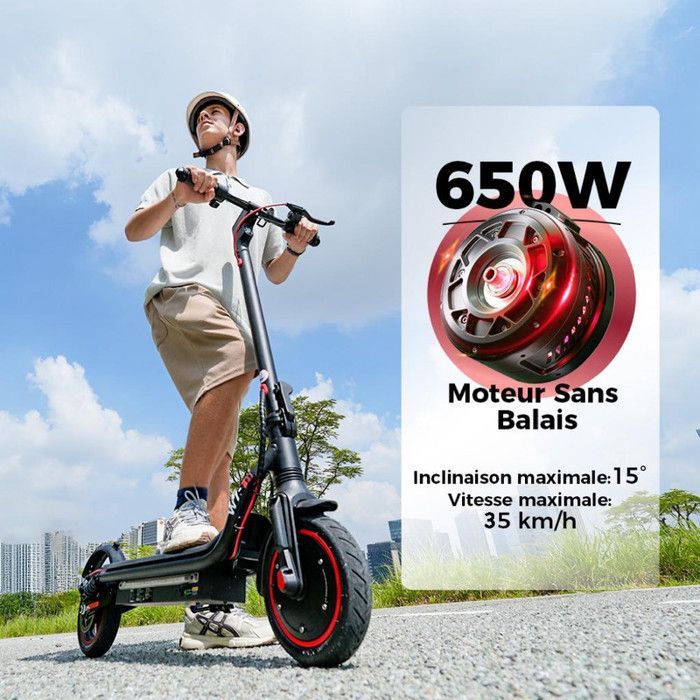 Patinete eléctrico plegable AGILERIDE AS-S1 de 8,5