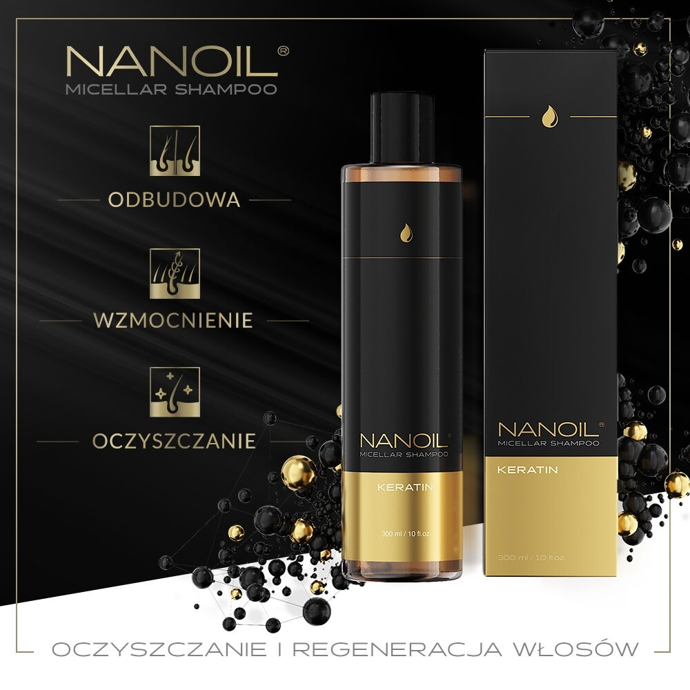 Nanoil-keratiini