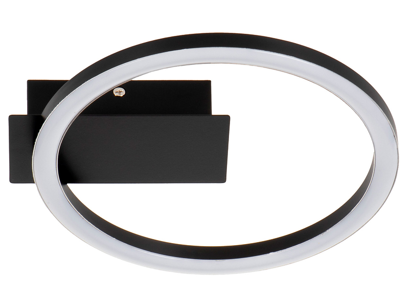 Plafon Caxia LED aluminiowy czarny