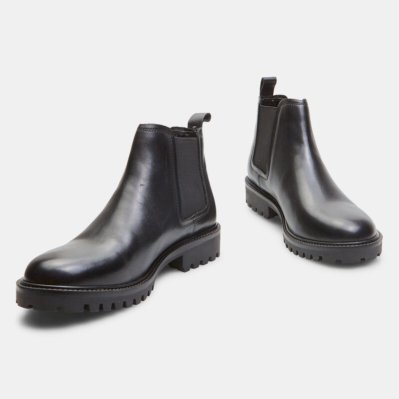 Chelsea boots van echt leer