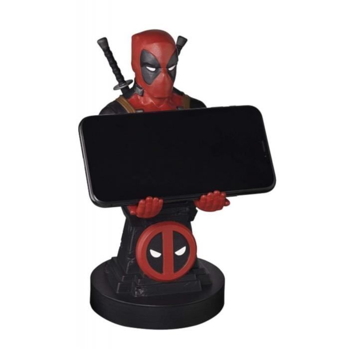 Deadpool Figurine - Controller and Smartphone Stand & Charger - Exquisite Gaming