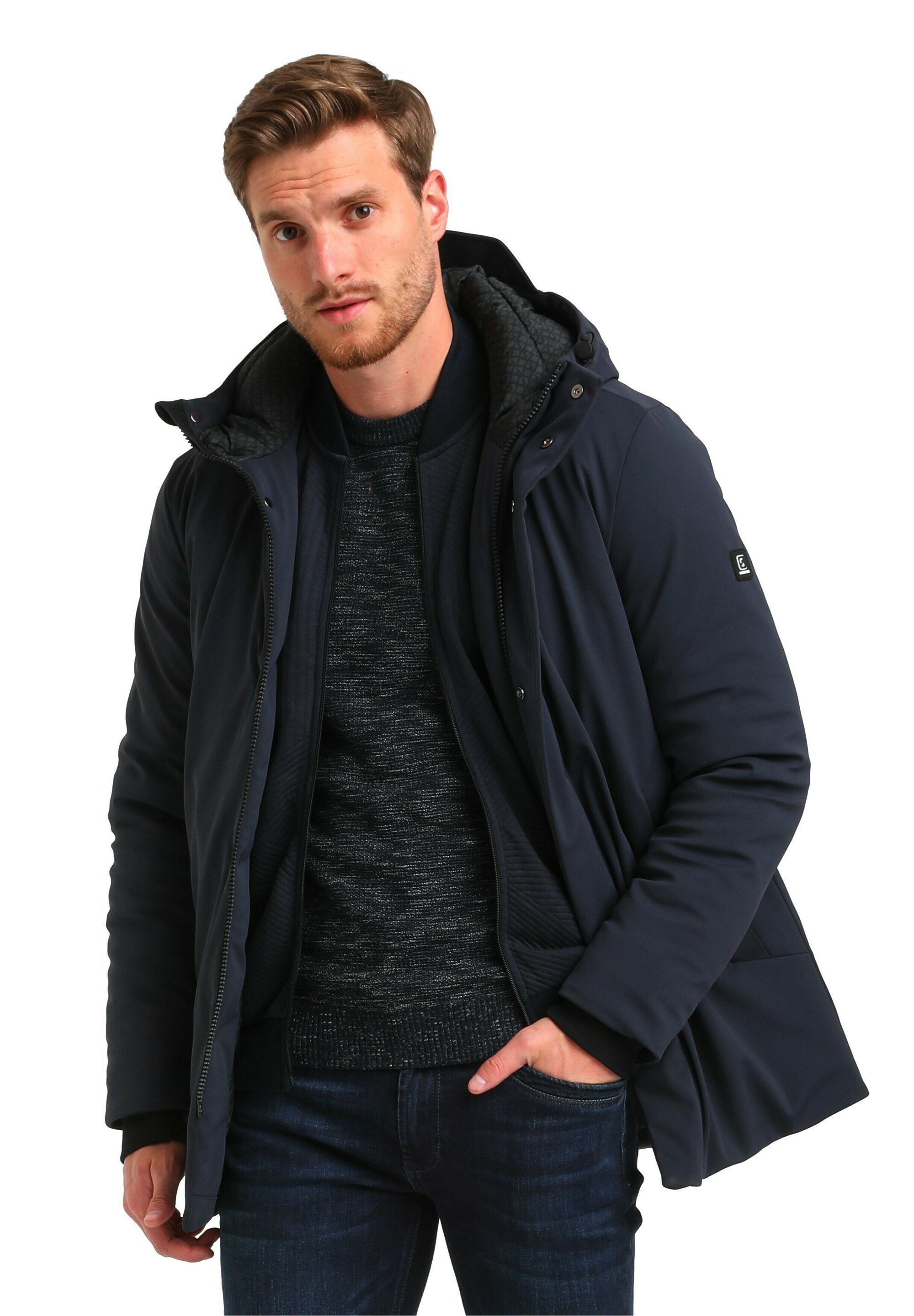 Gabbiano TECHNICAL - Winterjas - marineblauw