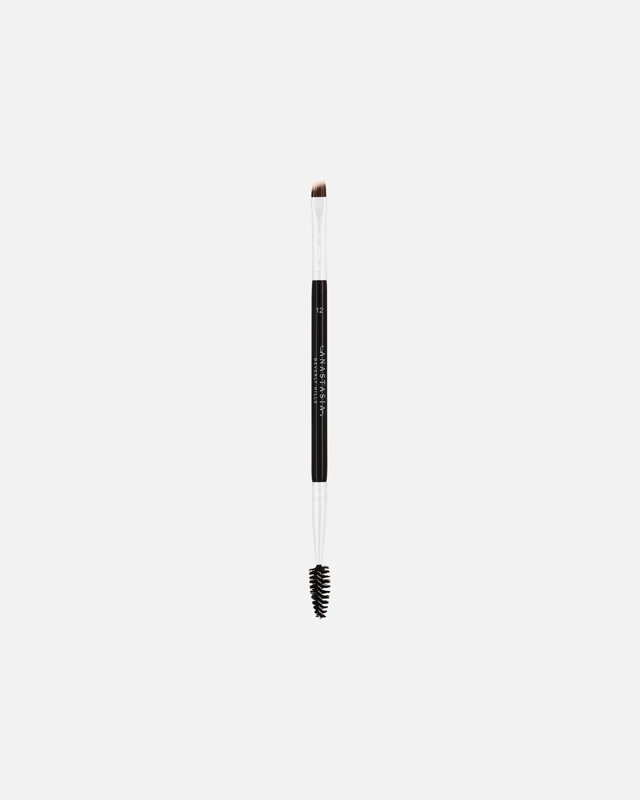 Pincel para sobrancelhas Anastasia Beverly Hills, grande, sintético, duo brush nº 12 – 1 unidade