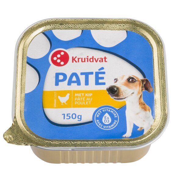 Hrana za pse Kruidvat s piščančjo pašteto 150 g