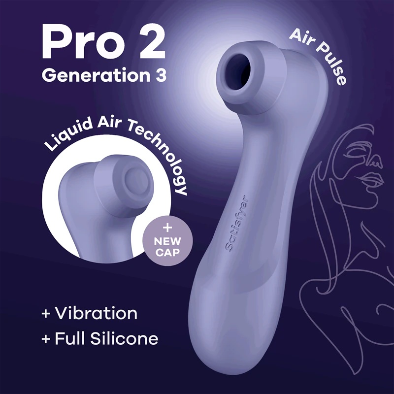 Satisfyer PRO 2. paaudzes 3. Connect lietotnes klitora stimulators