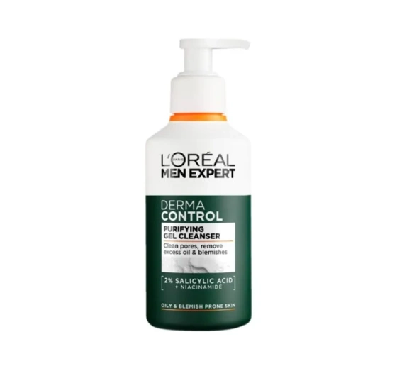 L'Oréal Paris Men Expert Derma Control żel do mycia twarzy dla mężczyzn 260ml