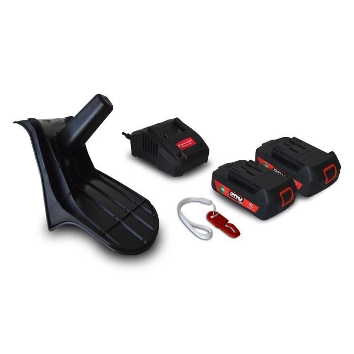 37 cm 40 V Akku-Rasenmäher – ELEM – TDE40V37-LI2BF – Mulchfunktion – Induktionsmotor