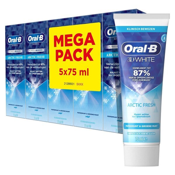 Zobna pasta Oral-B Arctic Fresh<br>5 x 75 ml