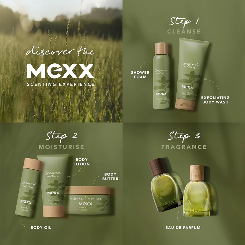 Mexx Inspired Nature пена за туширање