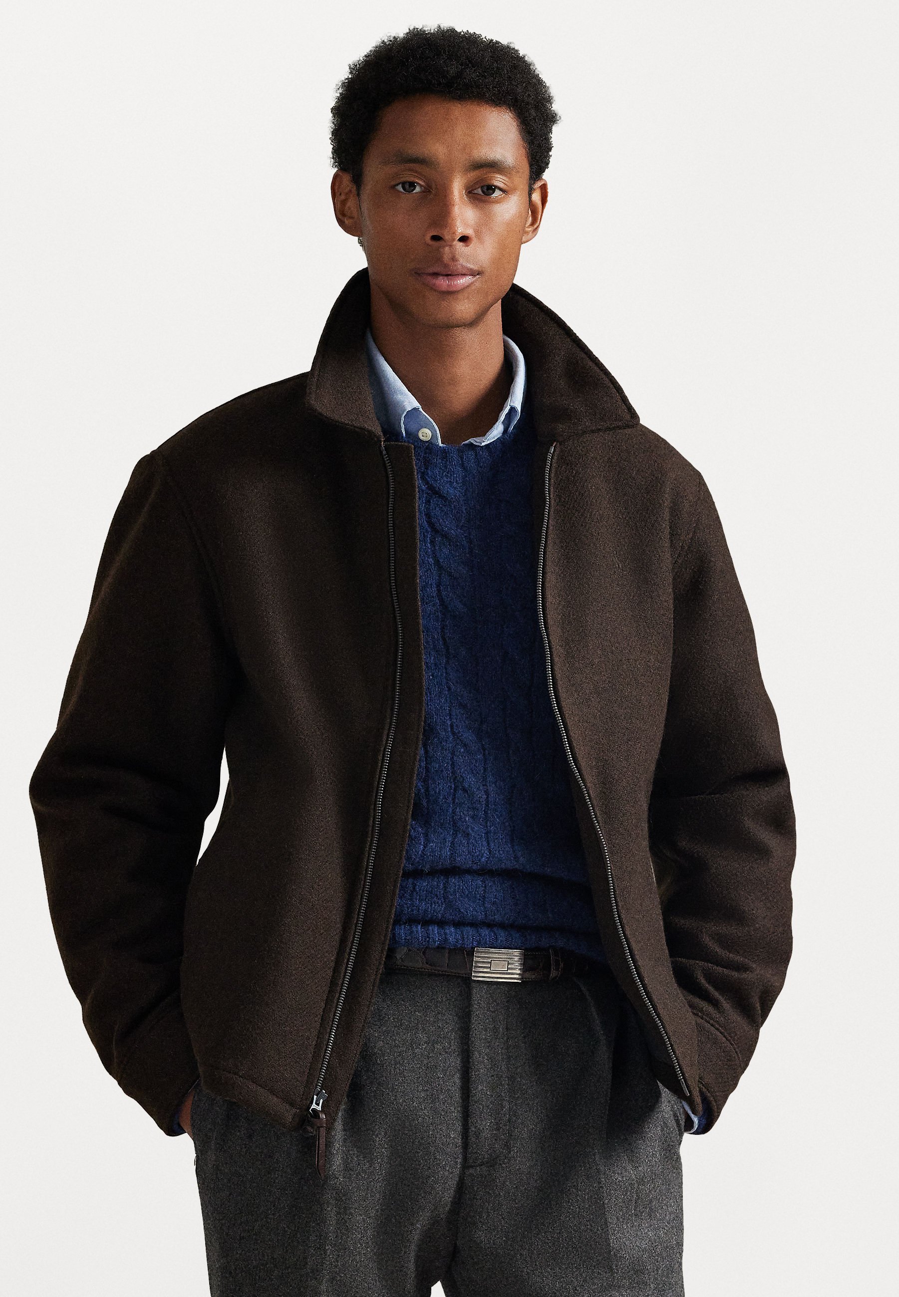 Polo Ralph Lauren THE LANGDON LAOOL VESTE - Veste d'hiver - marron circuit