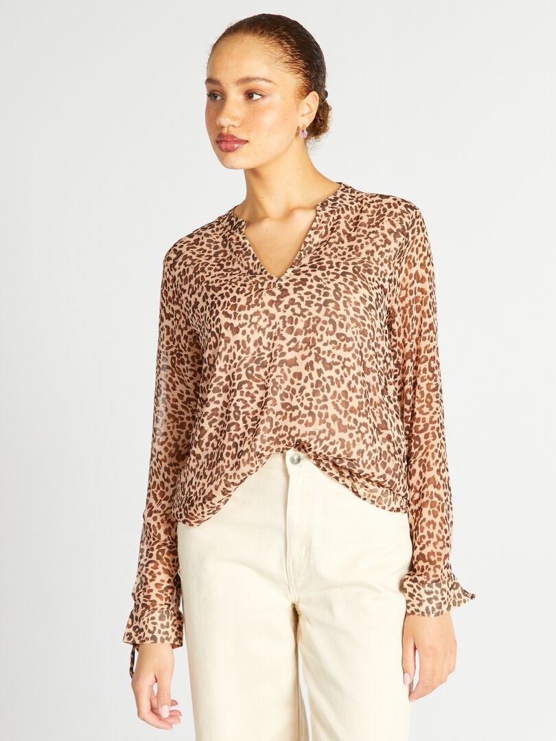 Blusa suave - NARANJA