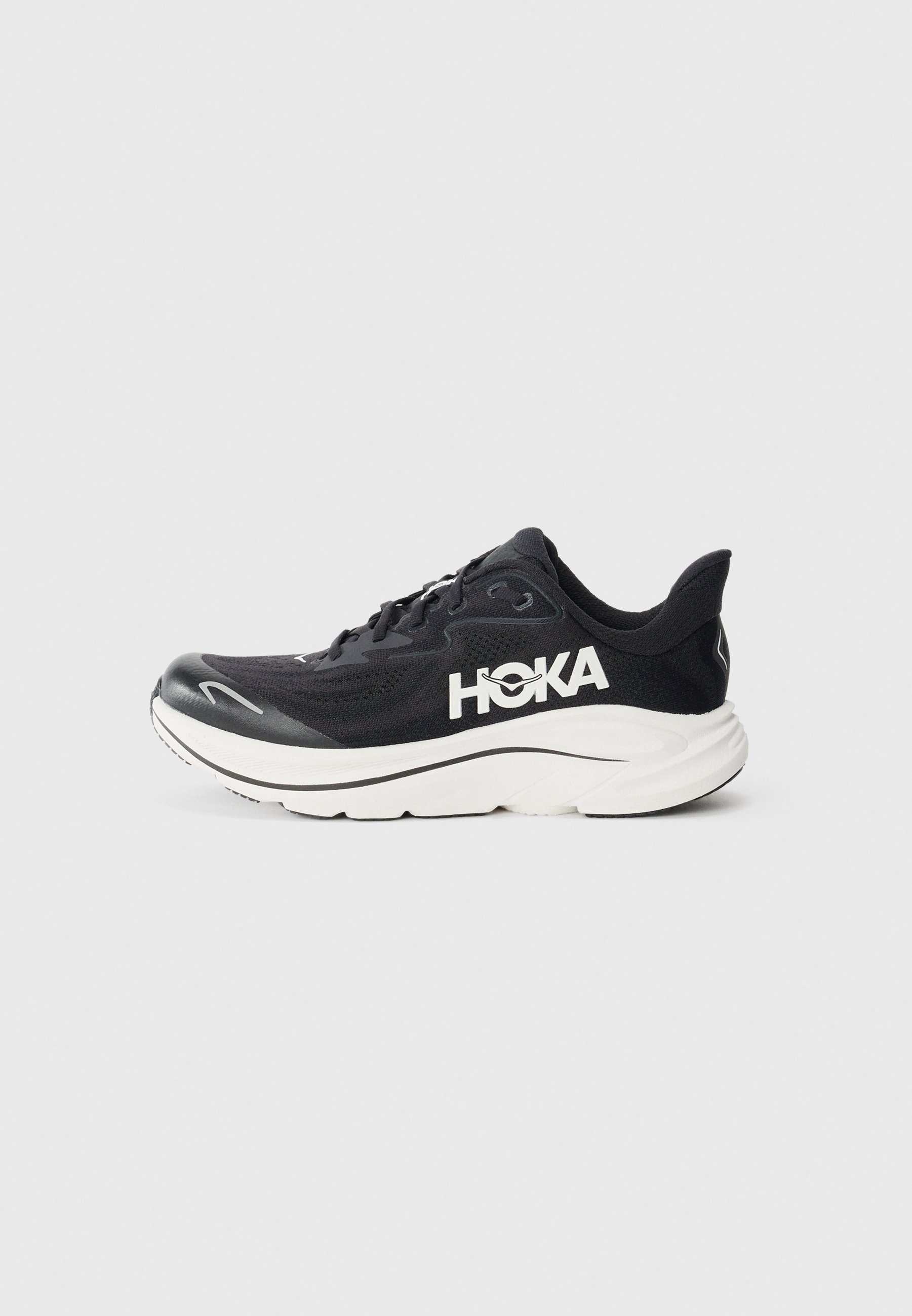 HOKA CLIFTON 10 UNISEXE - Chaussures de trail - noir/blanc