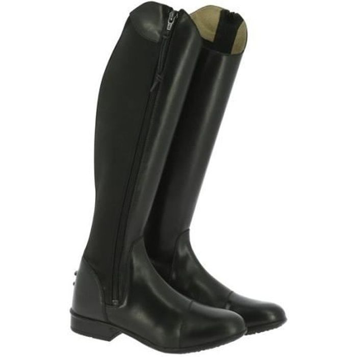 Stivali da equitazione NORTON Easyfit in morbida pelle con chiusura a zip e suola antiscivolo.