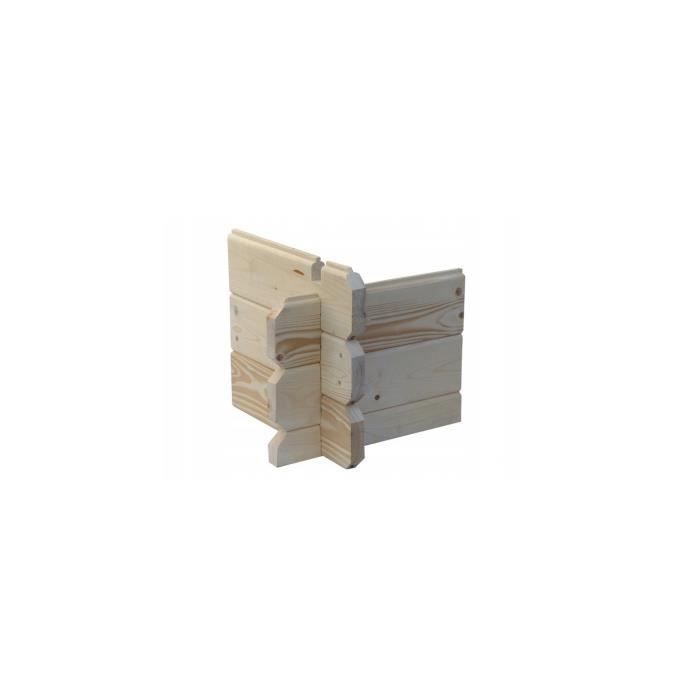 Caseta de jardín de madera - 12 m² - 3 x 4 m - 28 mm de grosor - Color: natural - DOM661