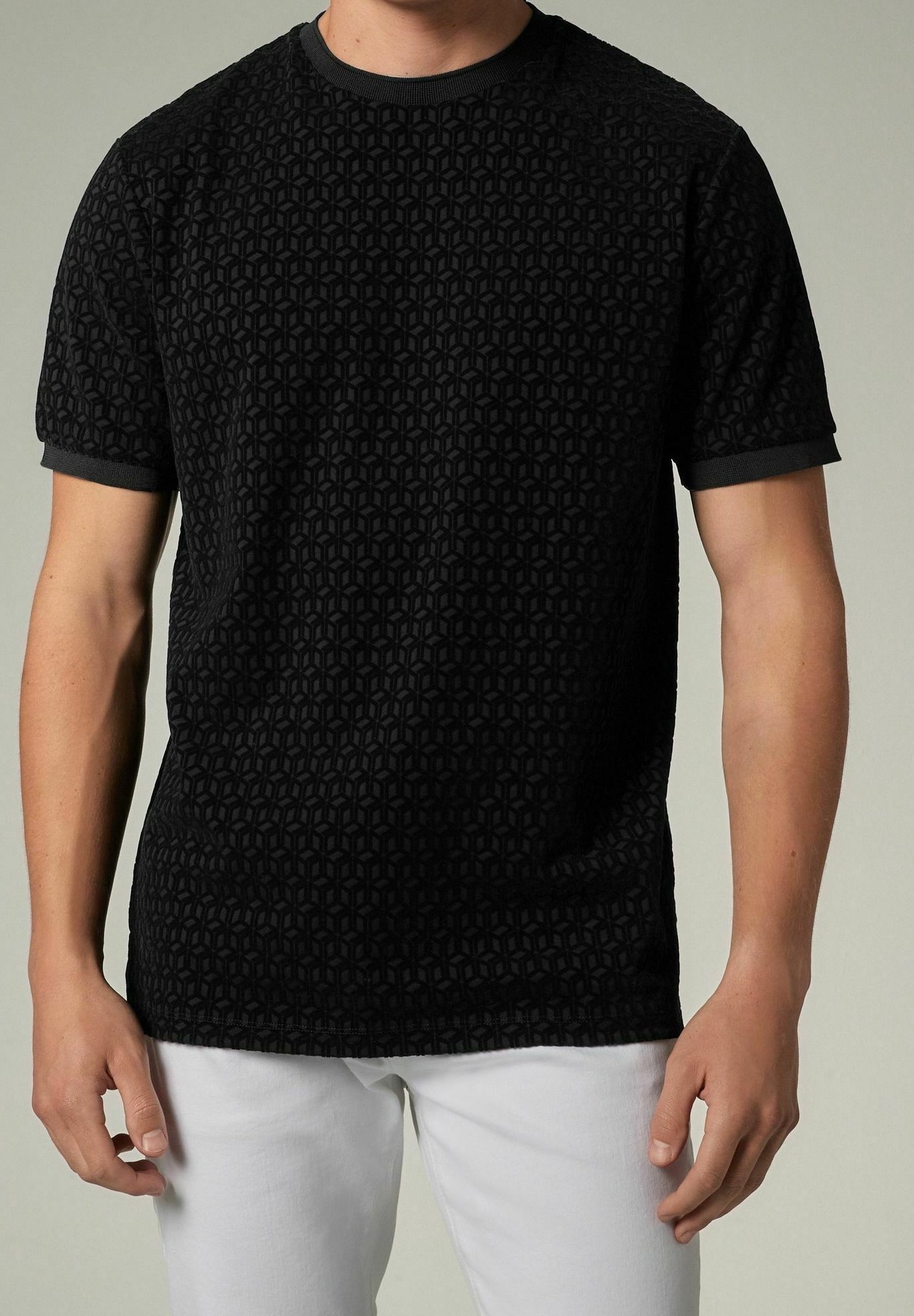 Next Print T-shirt - zwart