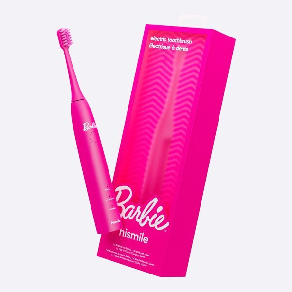 HiSmile - Električna zobna ščetka - Barbie 1 kos<br>roza