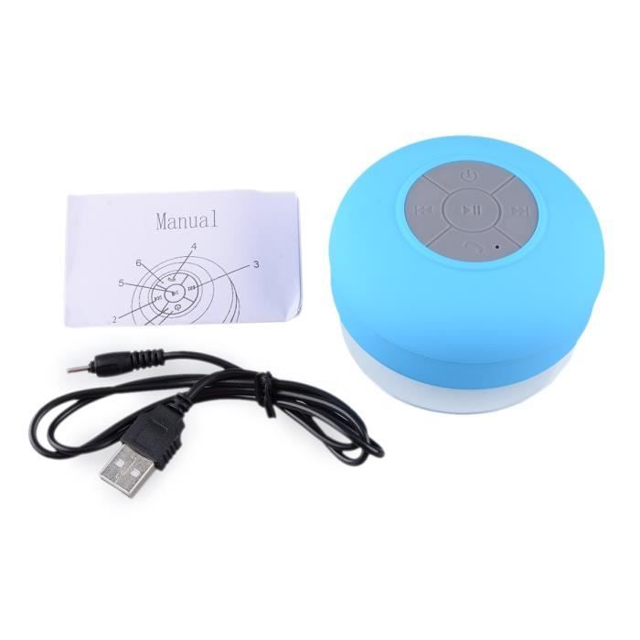 UHAPPY UT-15 Waterdichte Bluetooth-luidsprekers - Blauw - Handsfree - Zuignap
