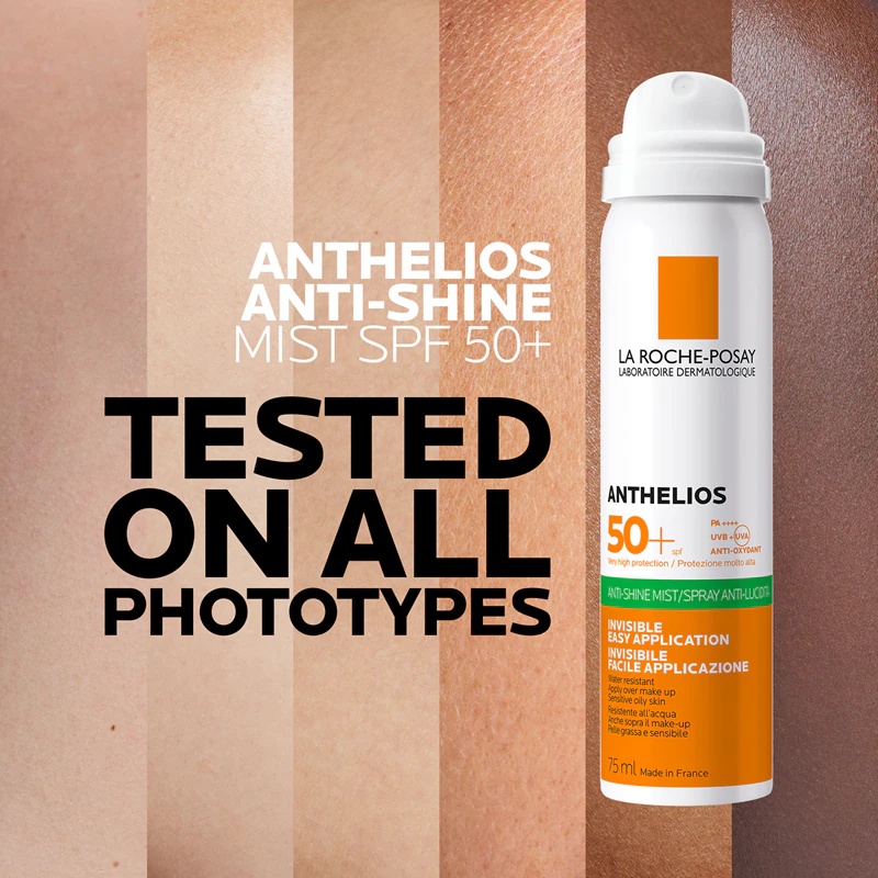 La Roche-Posay Anthelios osvežilni sprej za obraz proti sijaju SPF 50+