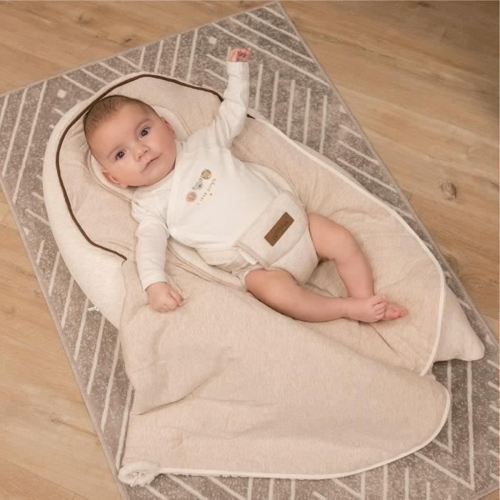 Coussin d'allaitement multifonction Nova - Beige - 198 cm