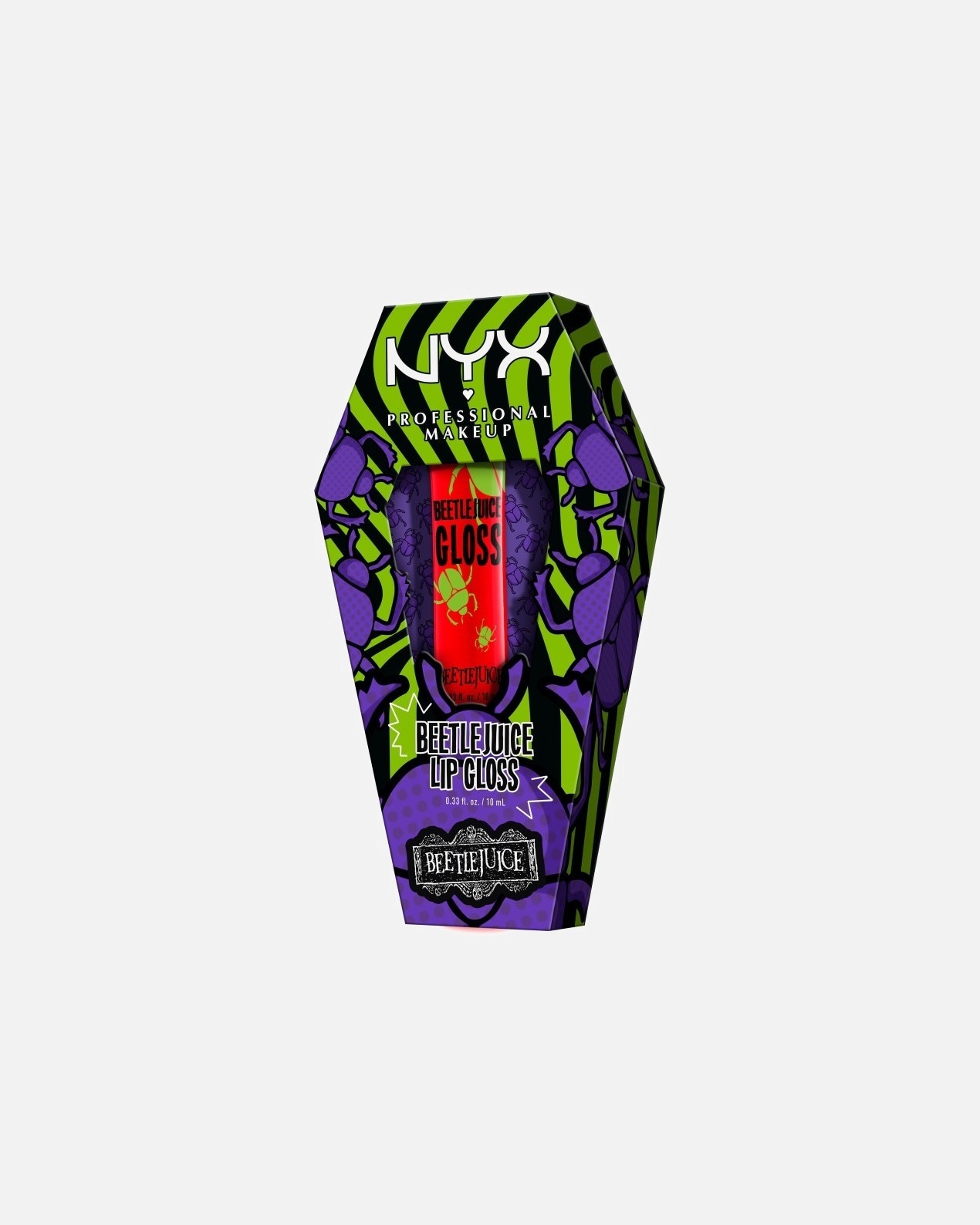 NYX Professional Makeup lūpų blizgis Beetlejuice – 1 vnt.