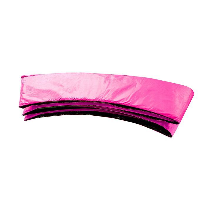 Cama elástica Aga SPORT EXCLUSIVE de 366 cm, color rosa + red de seguridad + escalera