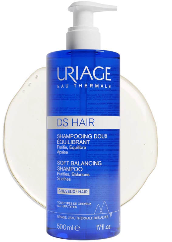 Uriage DS HAIR Soft līdzsvarojošais šampūns jutīgai ādai