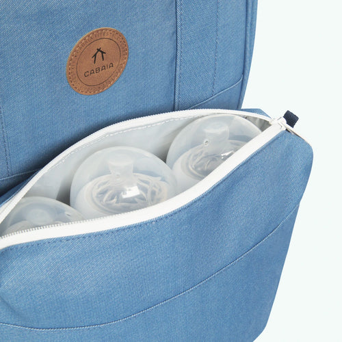 Cabaia Sac à langer Grenade bleu