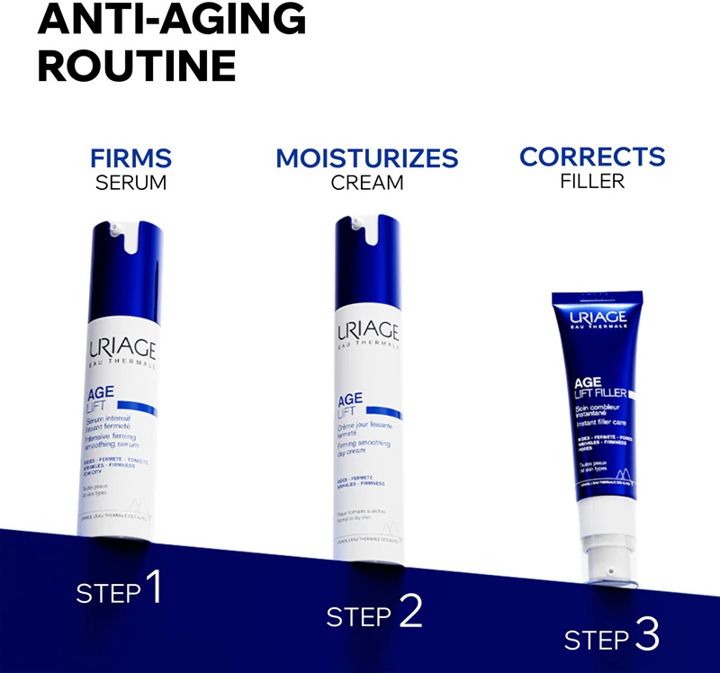 Uriage Age Lift Instant Filler Care stangrinamasis serumas nuo raukšlių