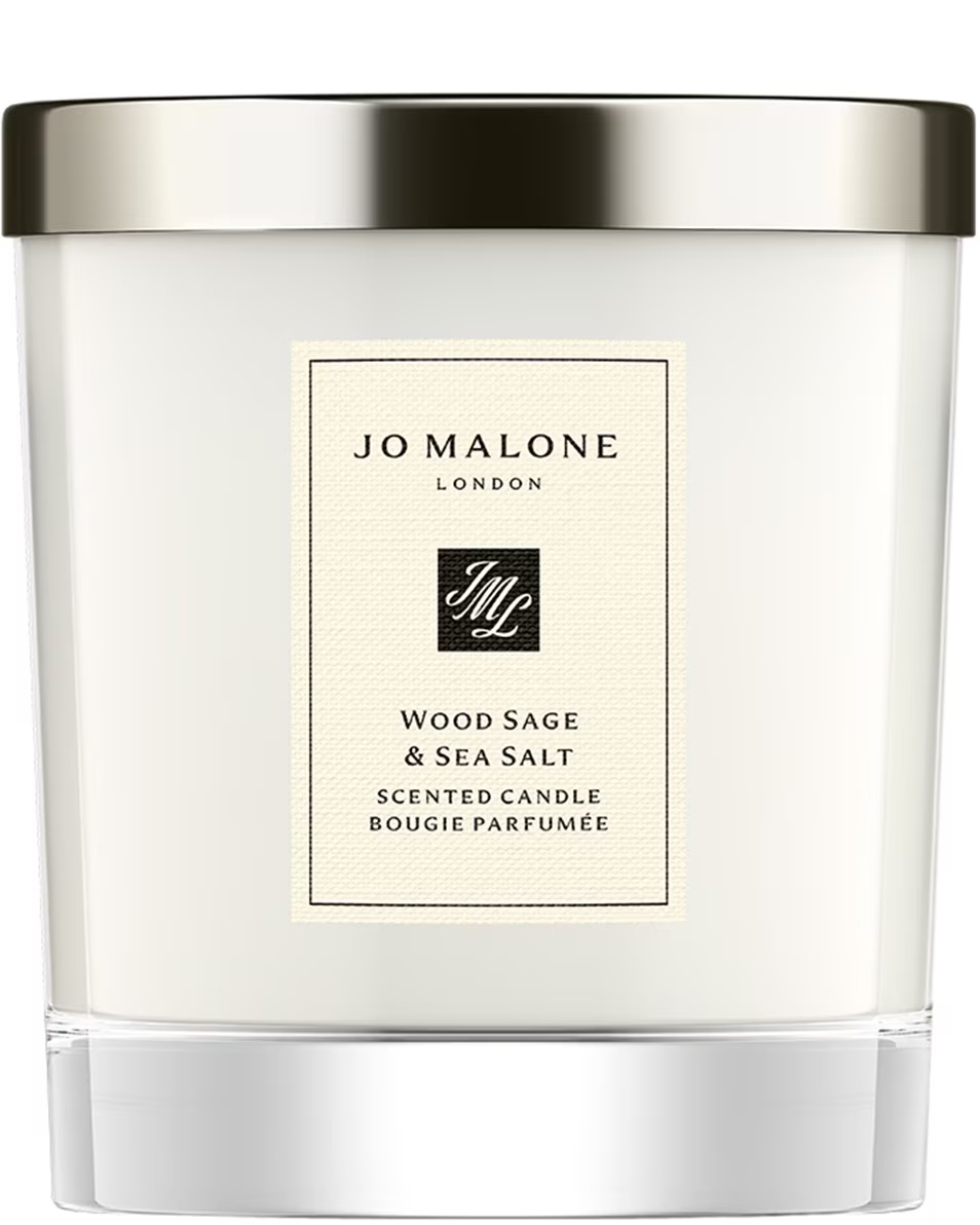 JO MALONE LONDON MEDIENOS, ŠALAVIJŲ IR JŪROS DRUSKOS KVAPI ŽVAKĖ