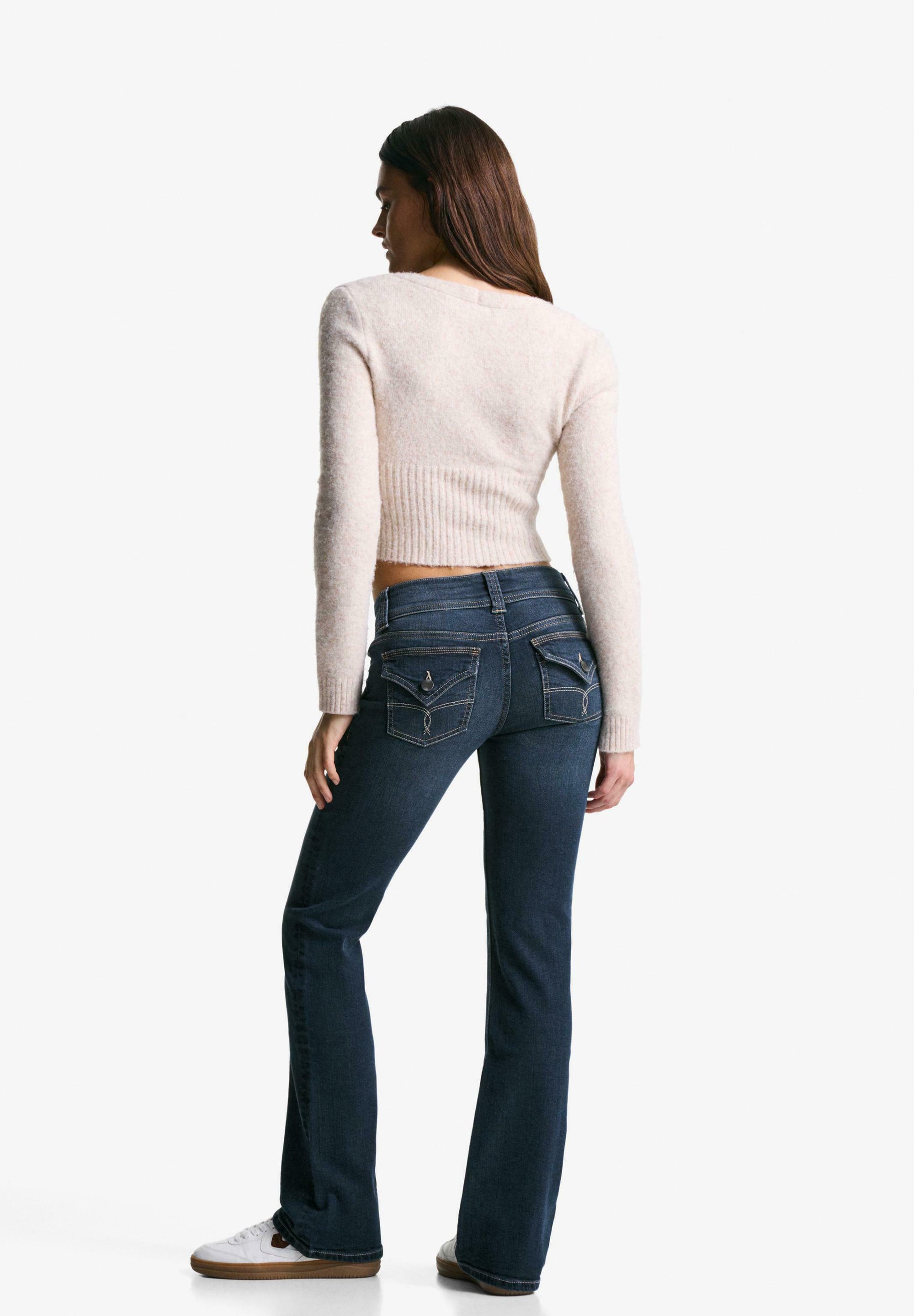 Bershka Jean bootcut - bleu roi