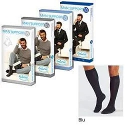 GLORIA Support Homme 15Cot Gamb15 Bleu 5
