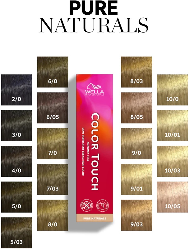„Wella Professionals Color Touch Pure Naturals“ plaukų dažai