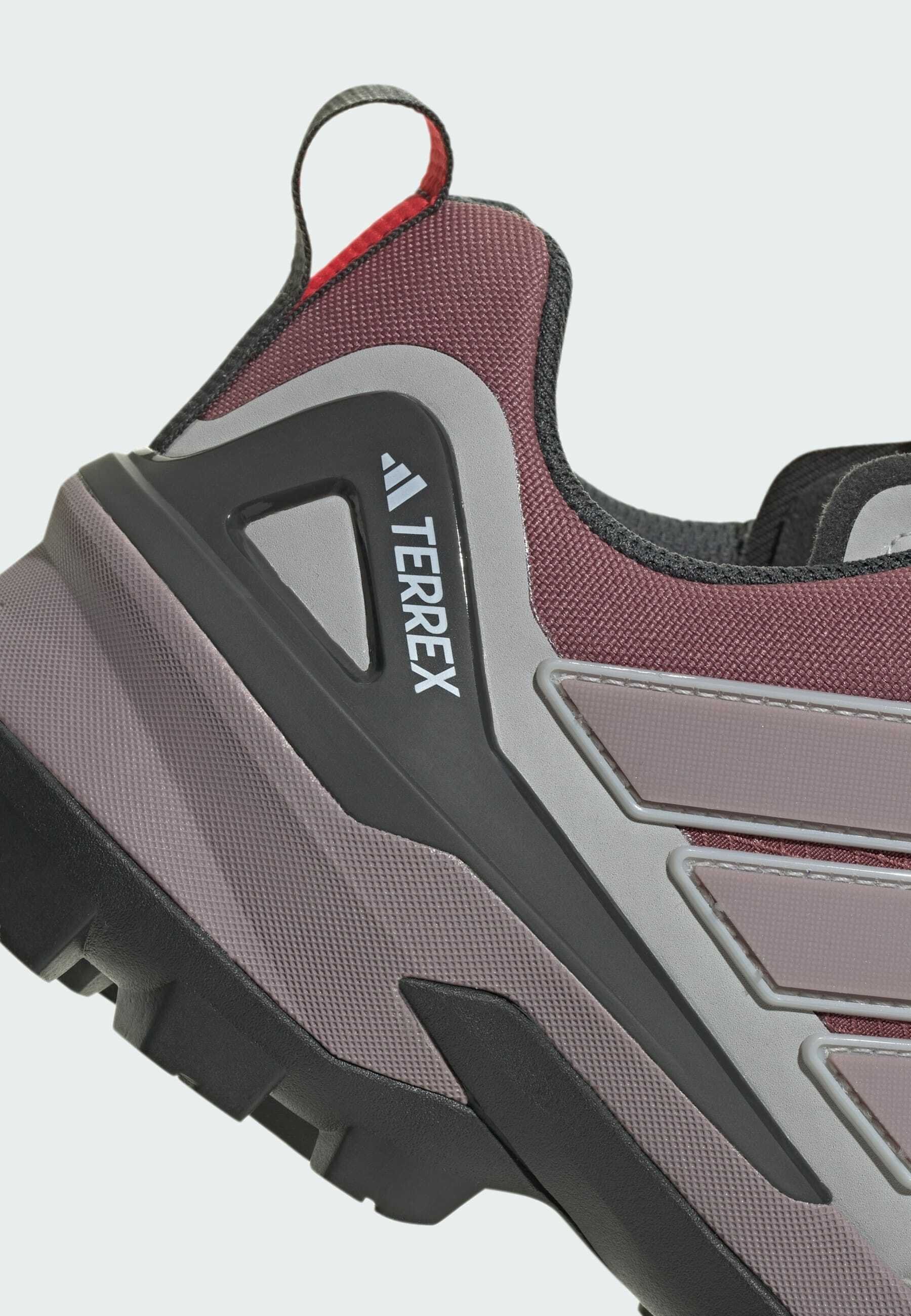 Adidas Terrex SKYCHASER GTX W - Buty trekkingowe - bordowe używane figi szare dwa