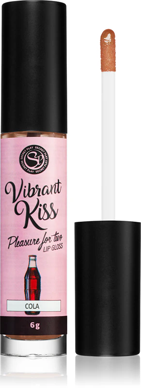 Gloss labial Secret Play Vibrant Love Cola com efeito vibratório