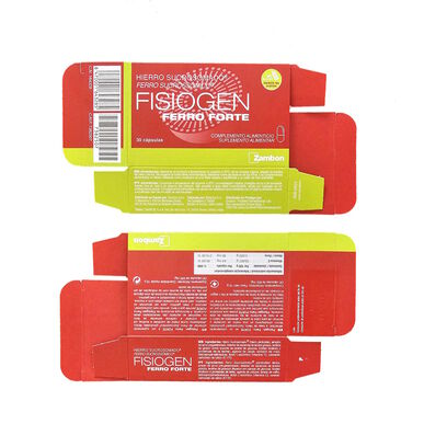 Fisiogen Sterkt Jern Kosttilskudd 30 kapsler 30 kapsler