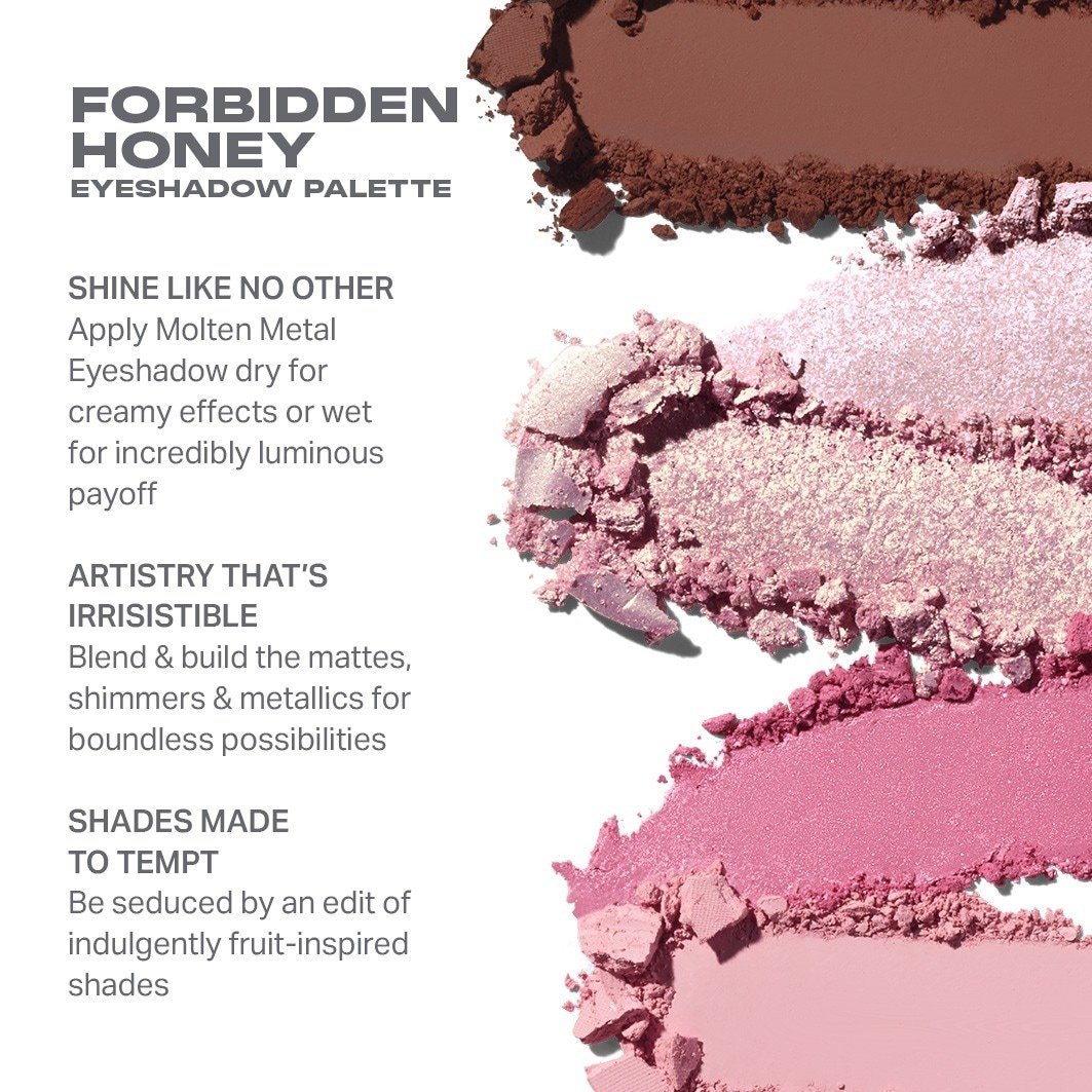 „Morphe“ akių šešėlių paletė „Forbidden Collection Forbidden Honey“ – 80,3 g