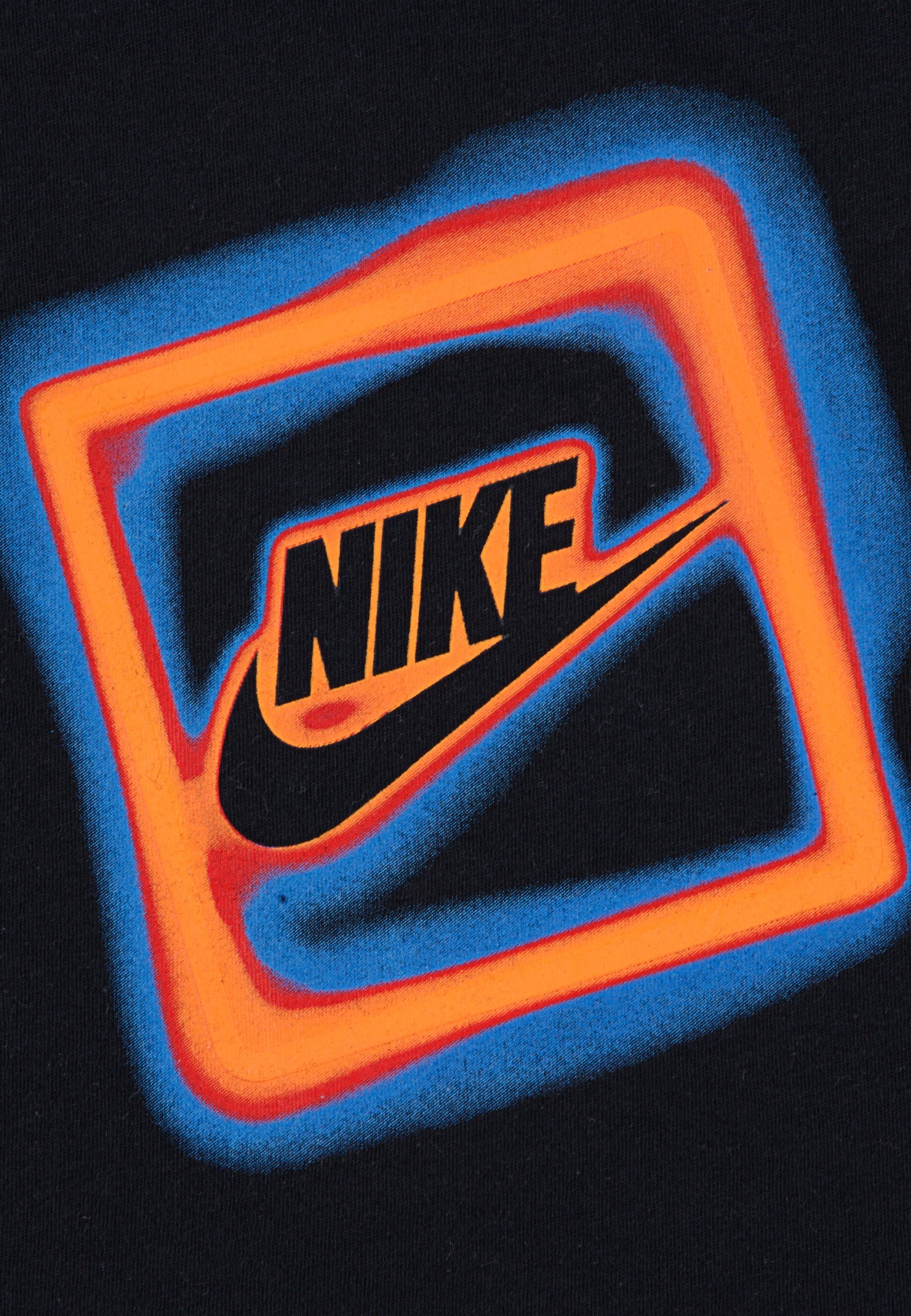 Nike Sportswear NEON BOX FUTURA - Top met lange mouwen - zwart