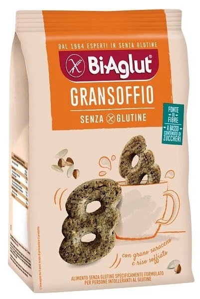 BIAGLUT Galletas Biaglut Gransoffio 200 g sin gluten