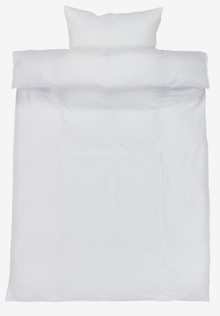LUSINE osnovna posteljina od krepa LUSINE 140x200 bijela