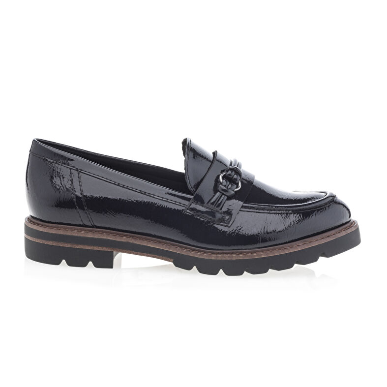 Blaue Damen-Loafer/Bootsschuhe