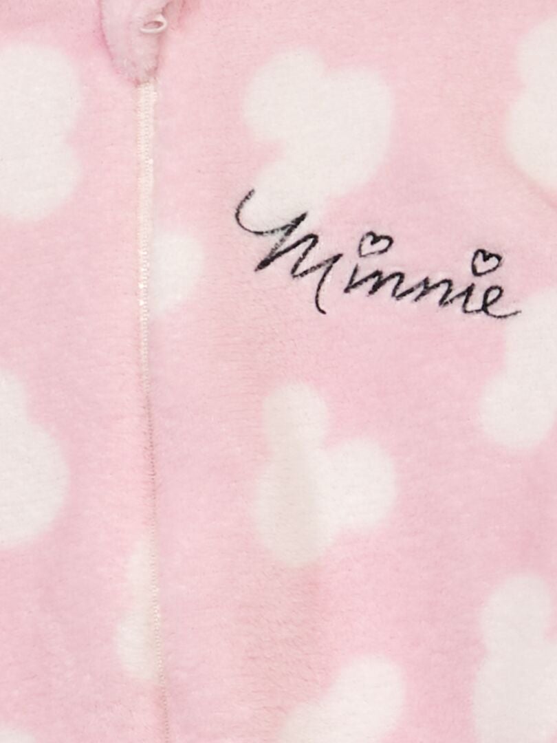 Kombinezon z kapturem Myszka Minnie - RÓŻOWY