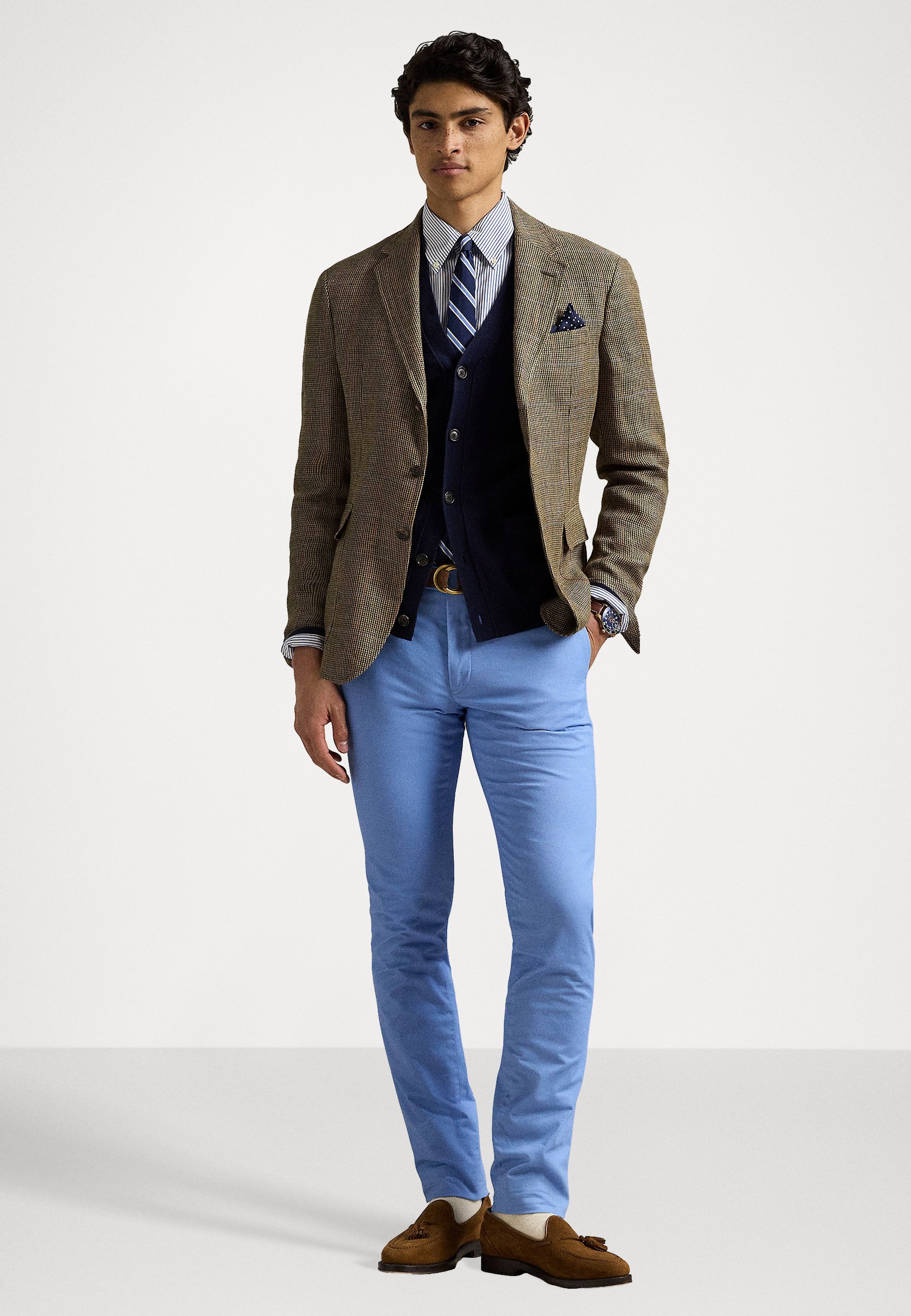 Pantaloni chino slim fit elasticizzati Polo Ralph Lauren - Chinos - azzurro cielo