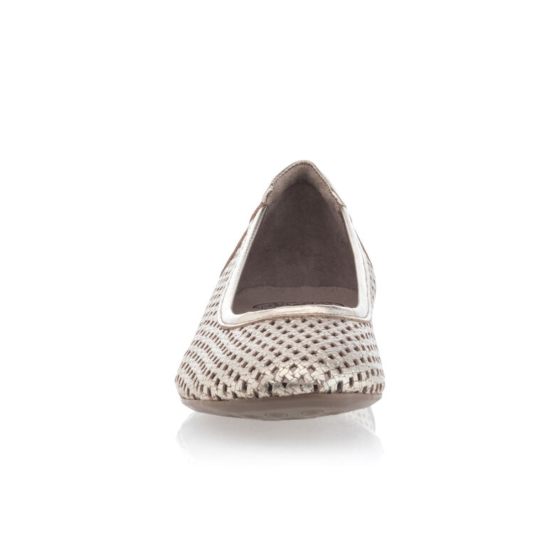 Sandalias amarillas para mujer / Zapatos de punta abierta