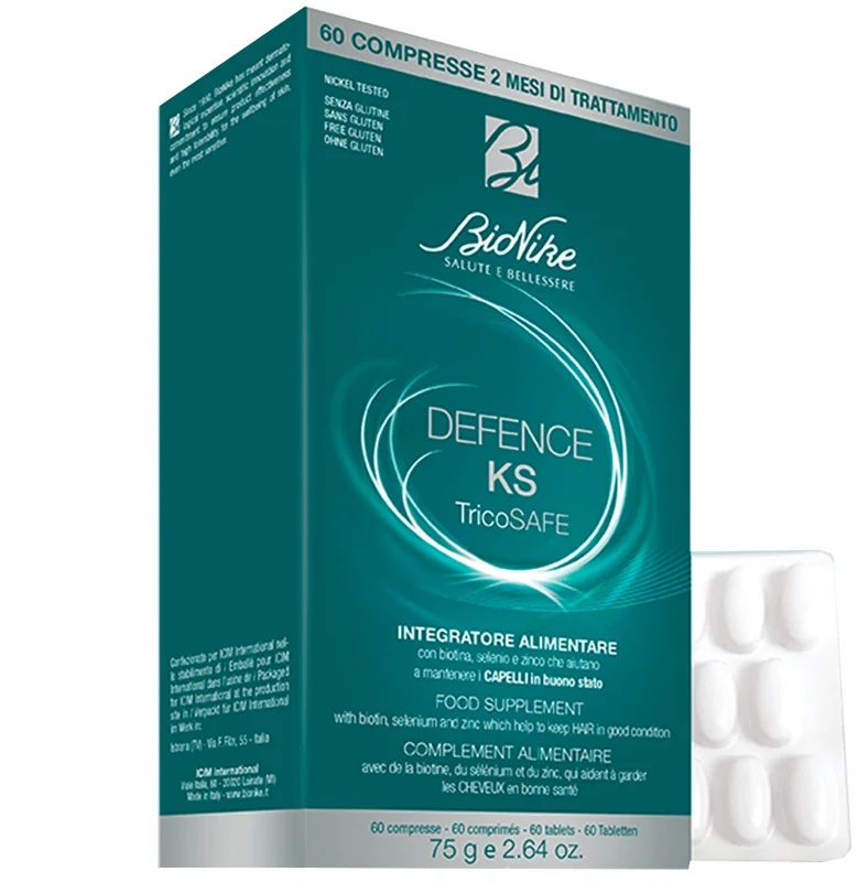 BIONIKE Bionike Defence KS Tricosafe 100 30 tablet Prehransko dopolnilo za lase