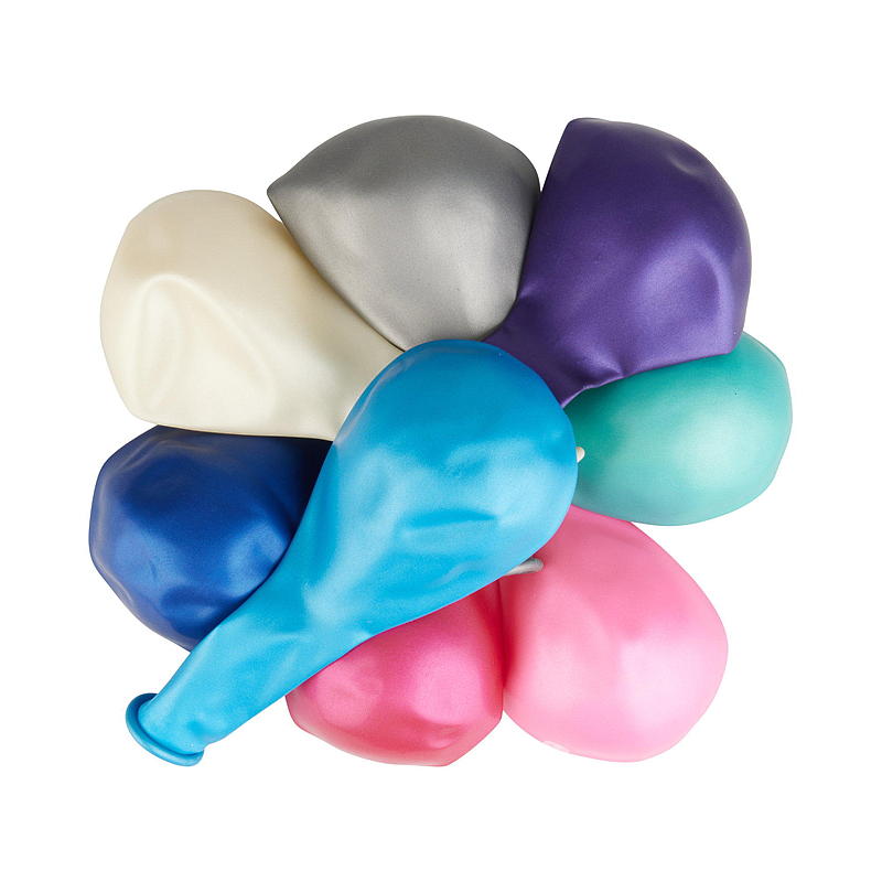 Giform ballonger 30 cm 8 stk metalliske