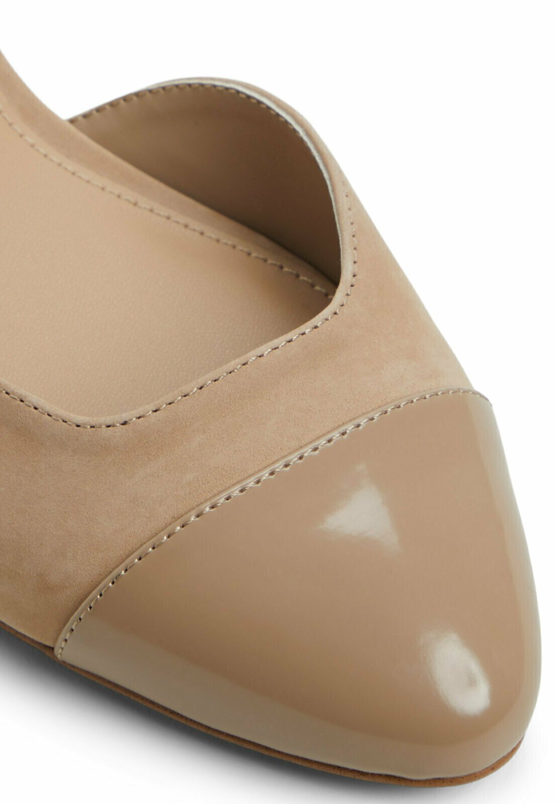 ALDO CLEMENTINNE - Ballerina's met slingback - medium beige