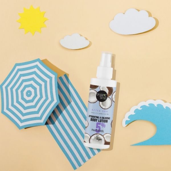 Organic Shop After Sun Feuchtigkeitsspendende und beruhigende Körperlotion 150 ml