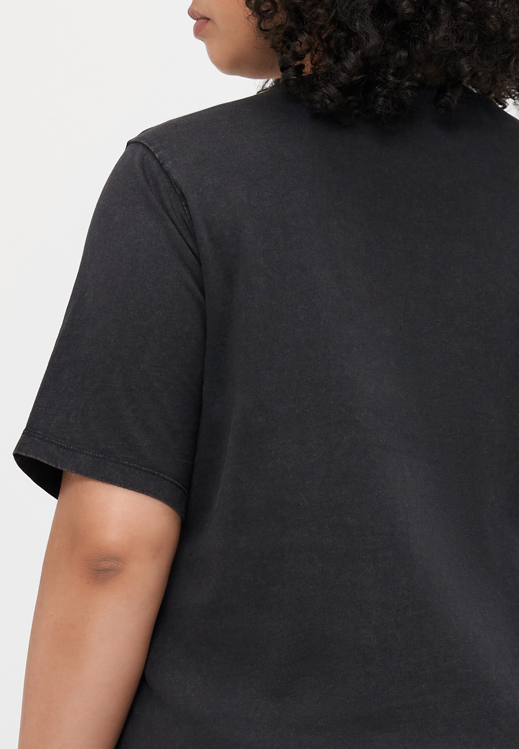 ALLEEN Carmakoma CAROZIAS LEVENSKETTING - T-shirt met print - zwart